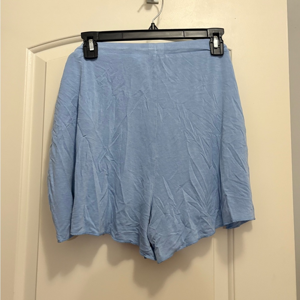 Secret Treasures Light Blue Athletic Shorts - Picture 4 of 4